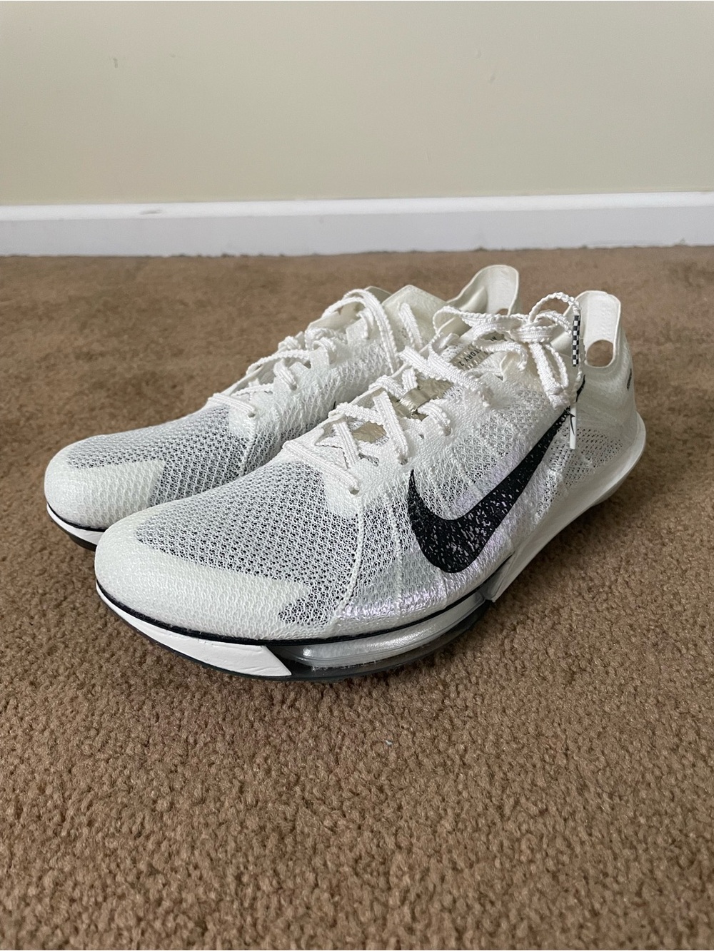 Nike Air Zoom Victory 2 Jakob Ingebrigtsen White Gold (HQ3041-100) Mens Size 9.5
